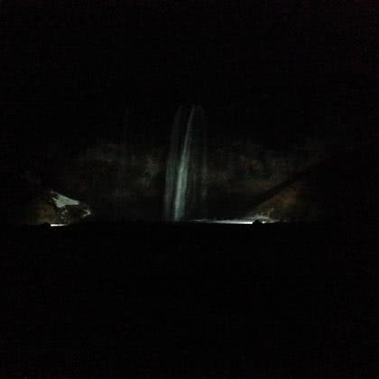Night Waterfall