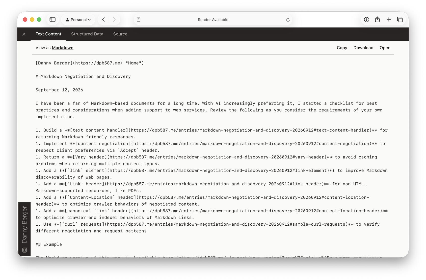 Page Inspector (Markdown View)